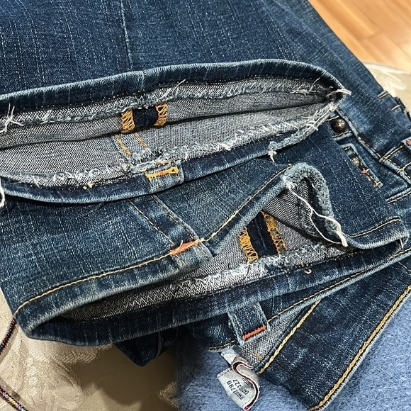 True, religion section joy studded, jeans, wide, leg, size 32 - Picture 8 of 8